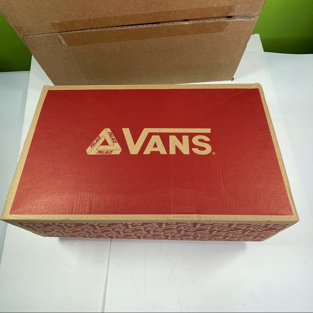 Palace x Vans Blue P Shroom Skate SK8-Hi L Mens Size 9.5 Skateboard Sneakers - Picture 10 of 11